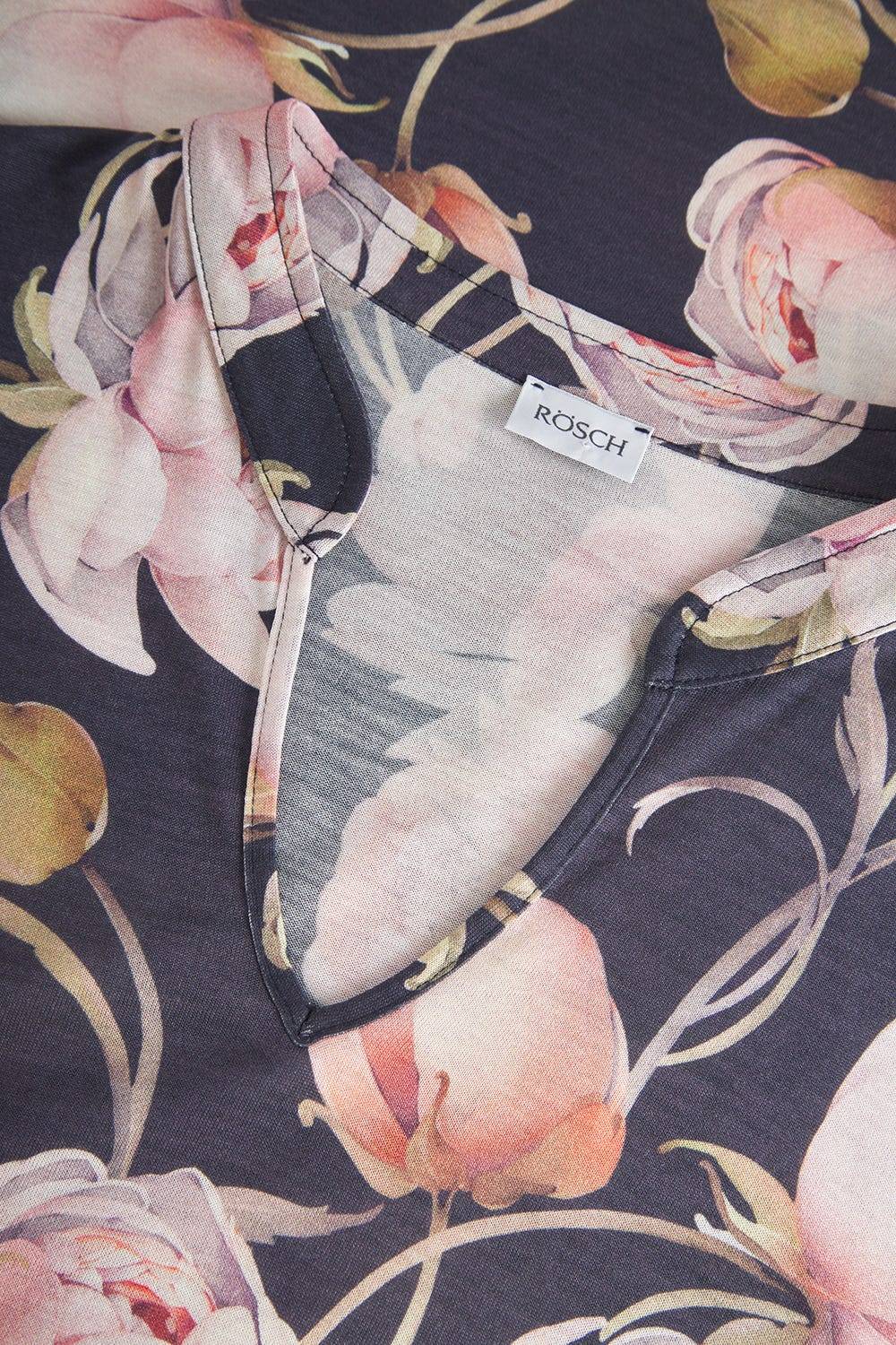 Rösch Pyjama im floralen Druck romantisch 100% Modal Weihnachtsangebot