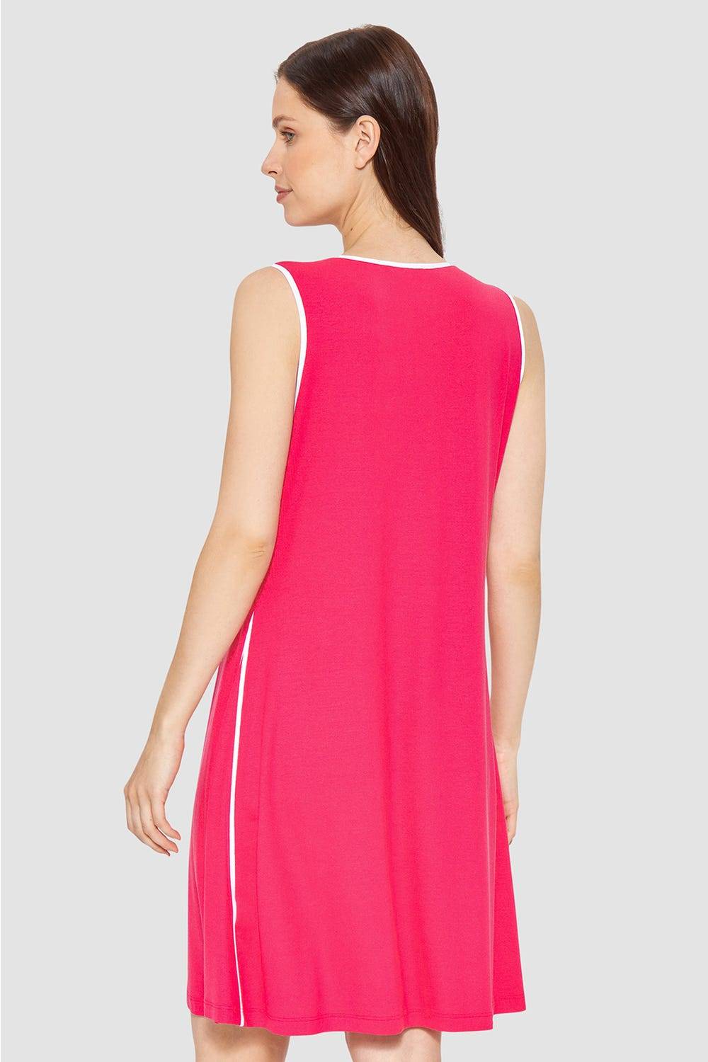 Rösch Strandkleid Ärmellos mit Kontrast-Paspeln Viskose/Elasthan Zeitbegrenzte Promotion
