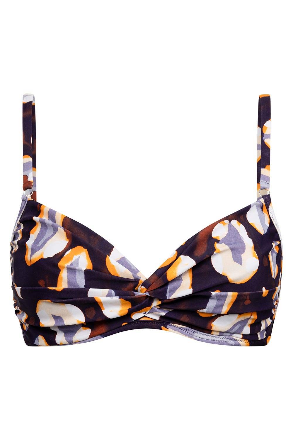 Rösch Bikini-Oberteil im Tupfendruck Modern Leo Wickeloptik Bis zu 60% Rabatt