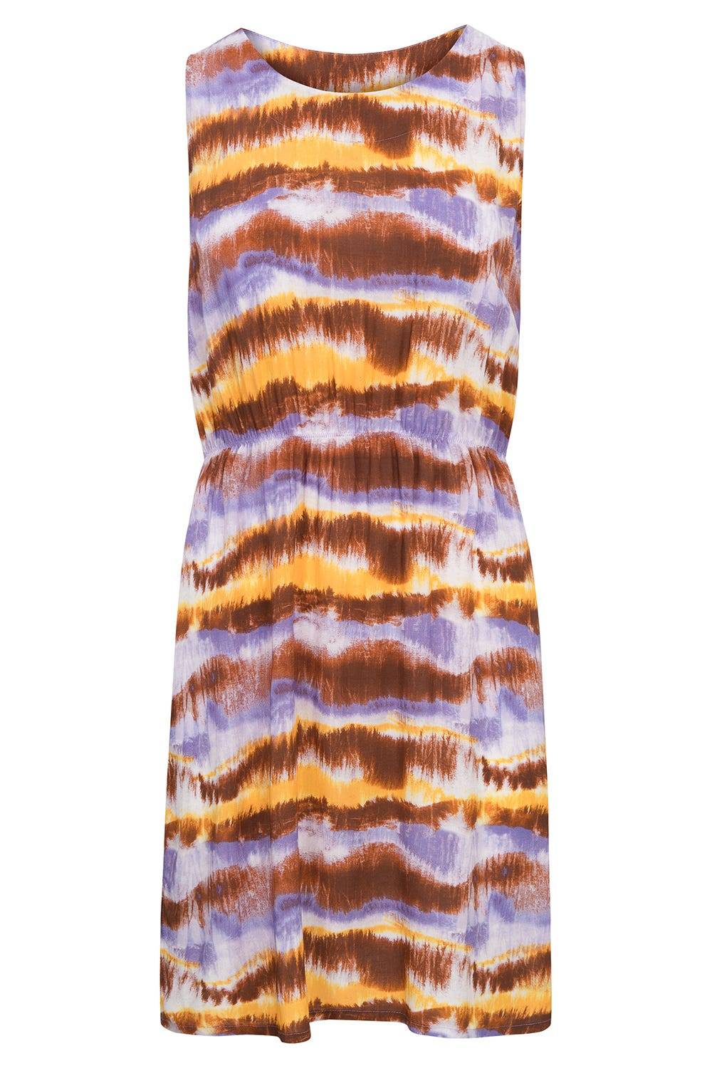 Rösch Trägerkleid im Batikdruck moderne Streifen im Webdruck 100% Viskose 50% Rabatt mit kostenlosem Versand