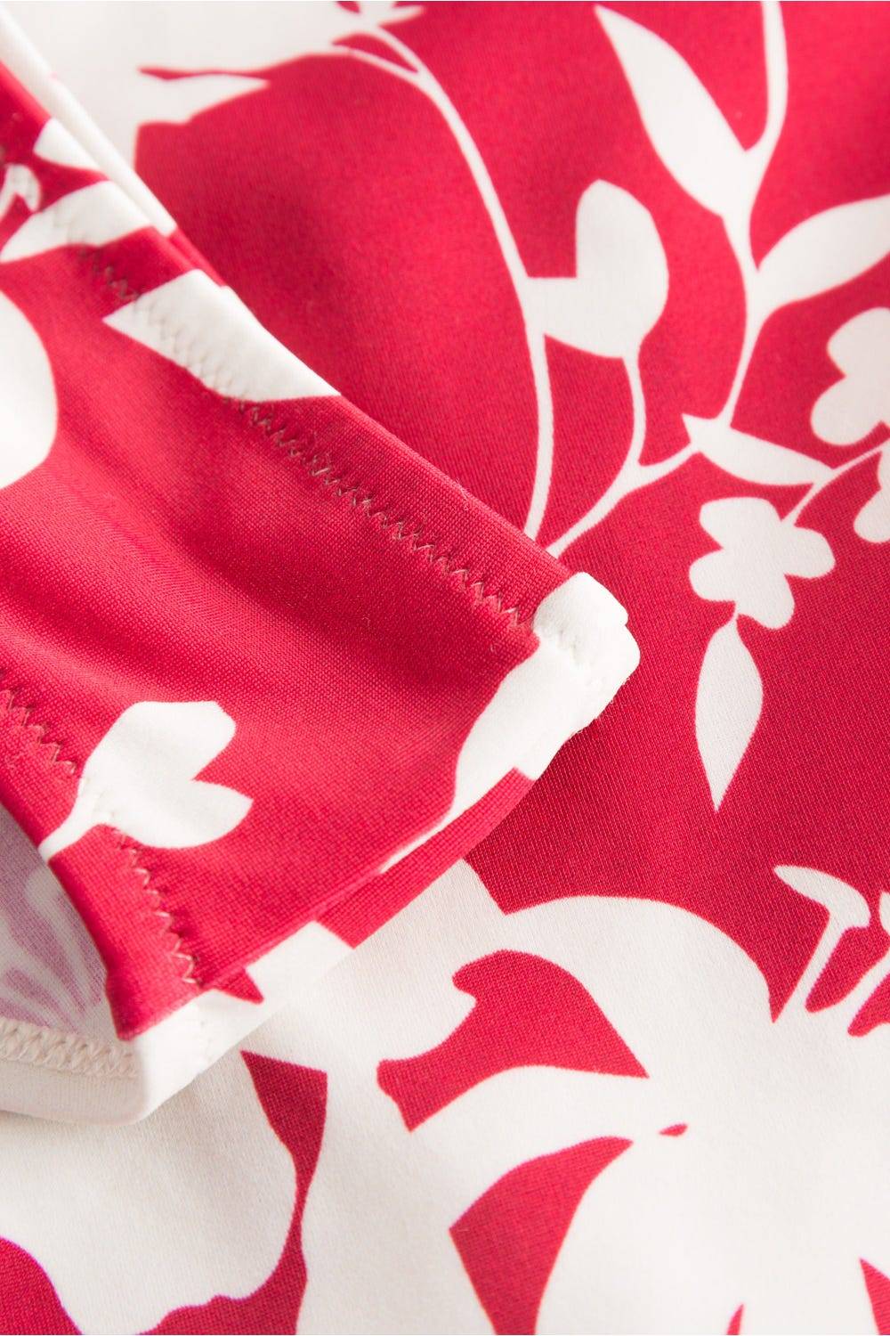 Rösch Bikini im Blumendruck Creme-Kirsche verspielt Lycra 2025