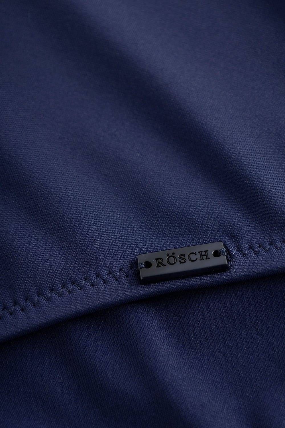 Rösch Badeanzug mit Raffungen Bügel Dunkelblau Ripp recyceltes Polyester/Elasthan Exklusivangebot