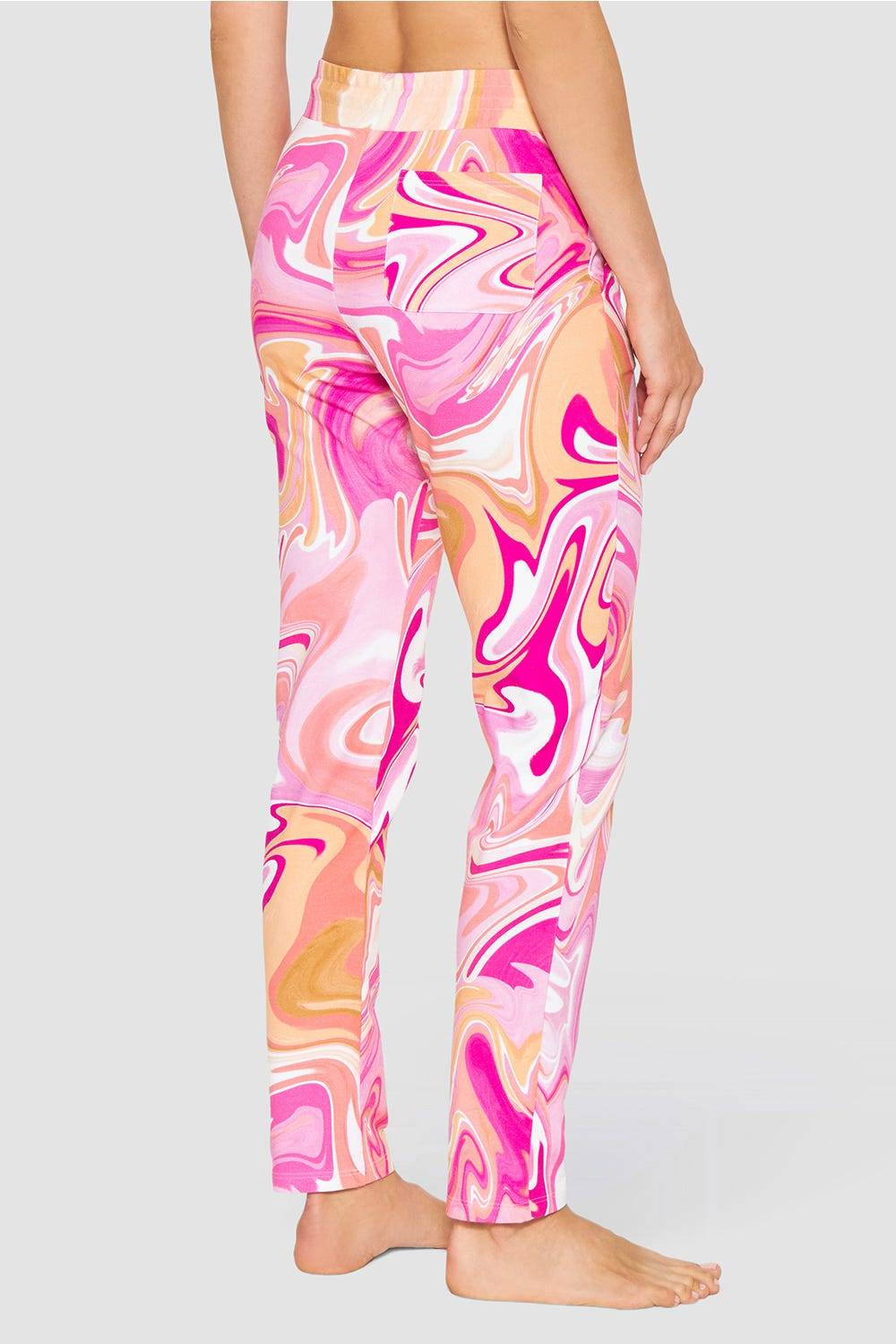 Rösch Sweathose im Batikdruck Baumwolle/Elasthan Lagerräumung