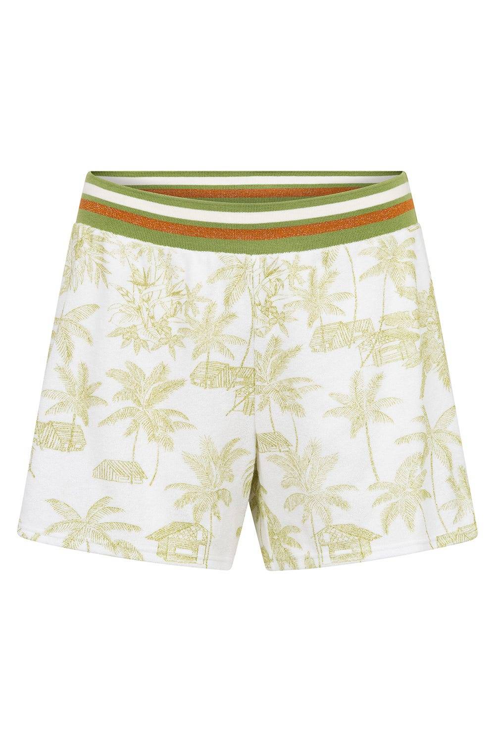 Rösch Frottee-Shorts im Palmenprint Baumwolle/Polyester Top Angebot