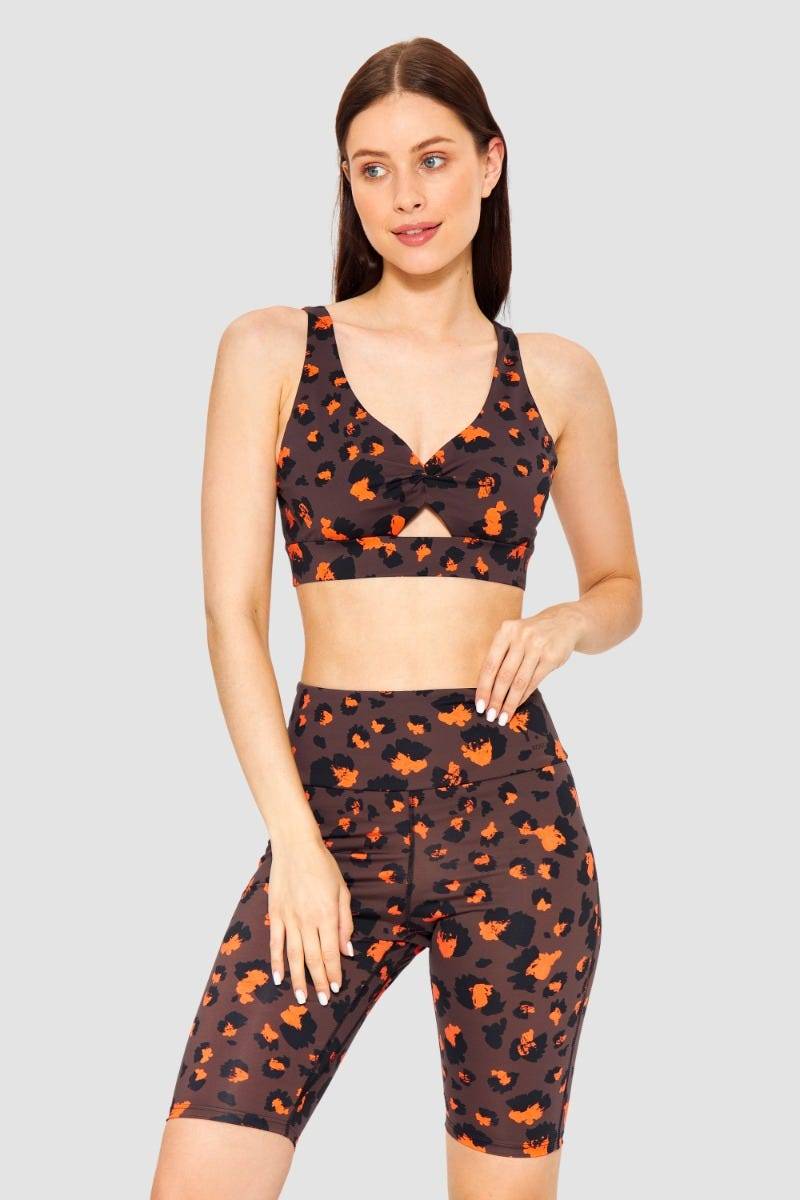 Rösch Y.U Yoga Bustier mit Cut-Out Sport-BH Mix & Match recycled Polyamid/Elasthan