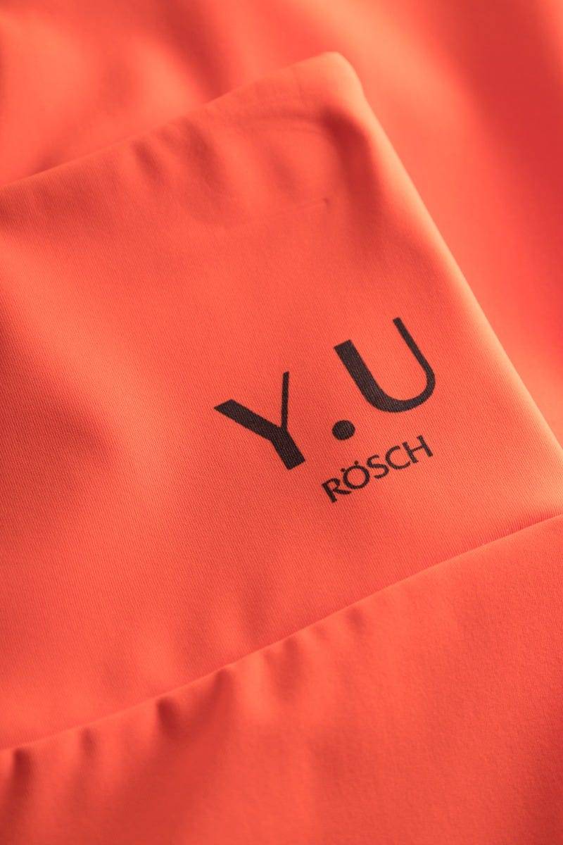 Rösch Y.U Yoga Leggings in Orange Sport Mix &amp; Match recycled Polyamid/Elasthan Kauf eins, bekomm eins gratis