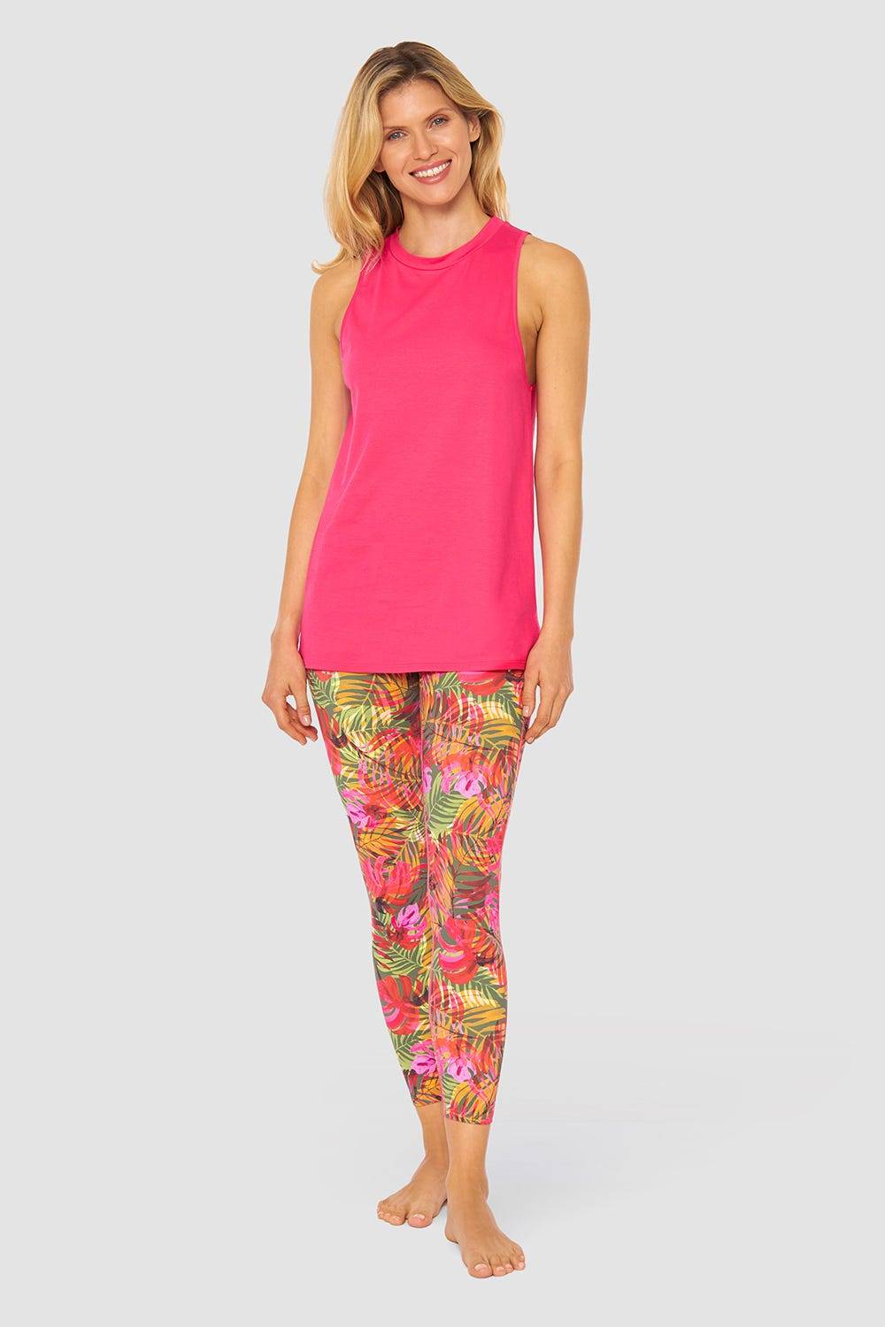 Rösch Y.U Yoga Top mit Schriftzug „just breathe“ Loungewear Sport Mix &amp; Match Baumwolle/ Elasthan Riesige Ersparnisse