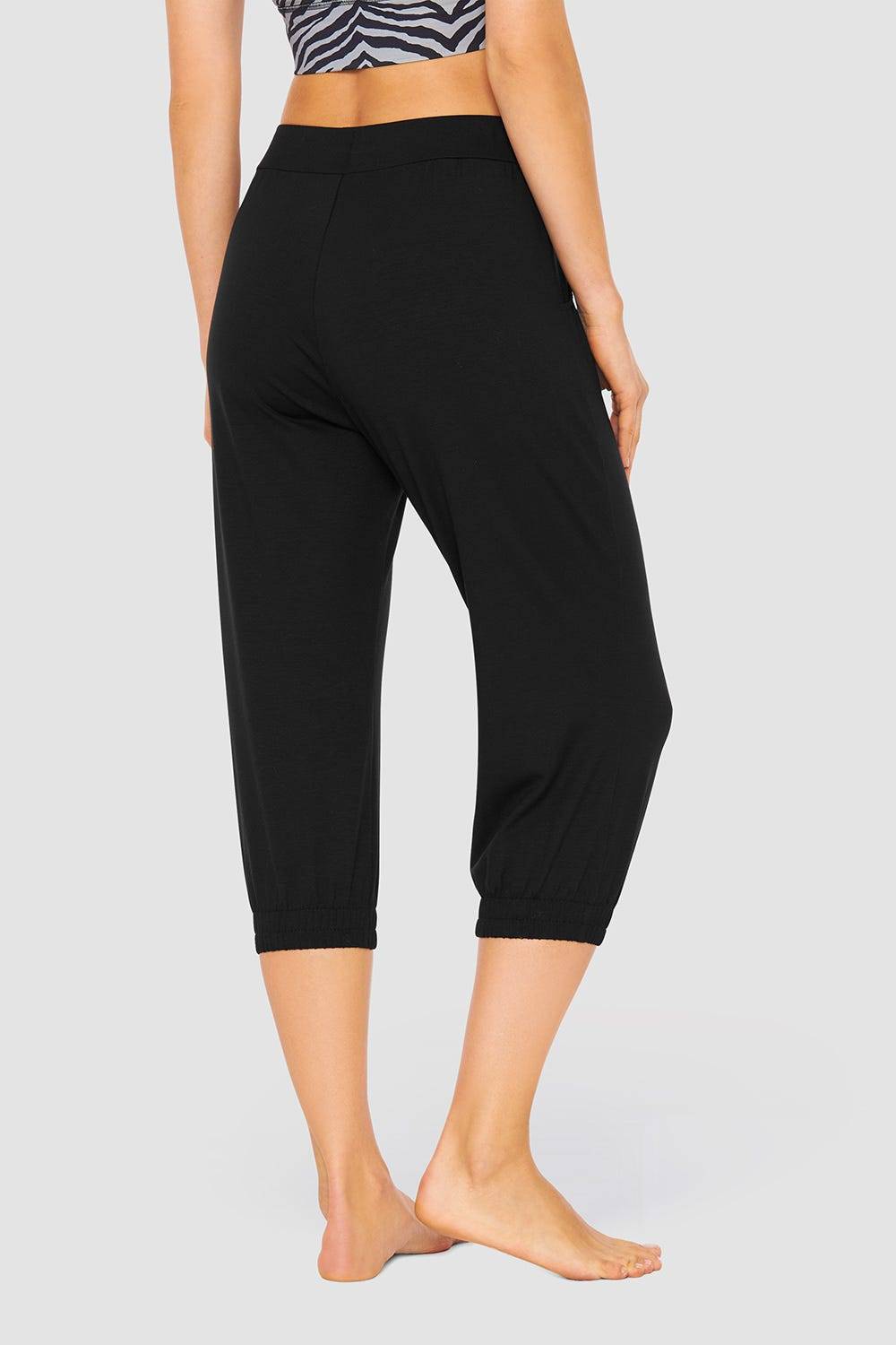 Rösch Y.U Yoga 3/4-Hose mit Taschen Loungewear Sport Mix &amp; Match Materialmix Tiefpreis