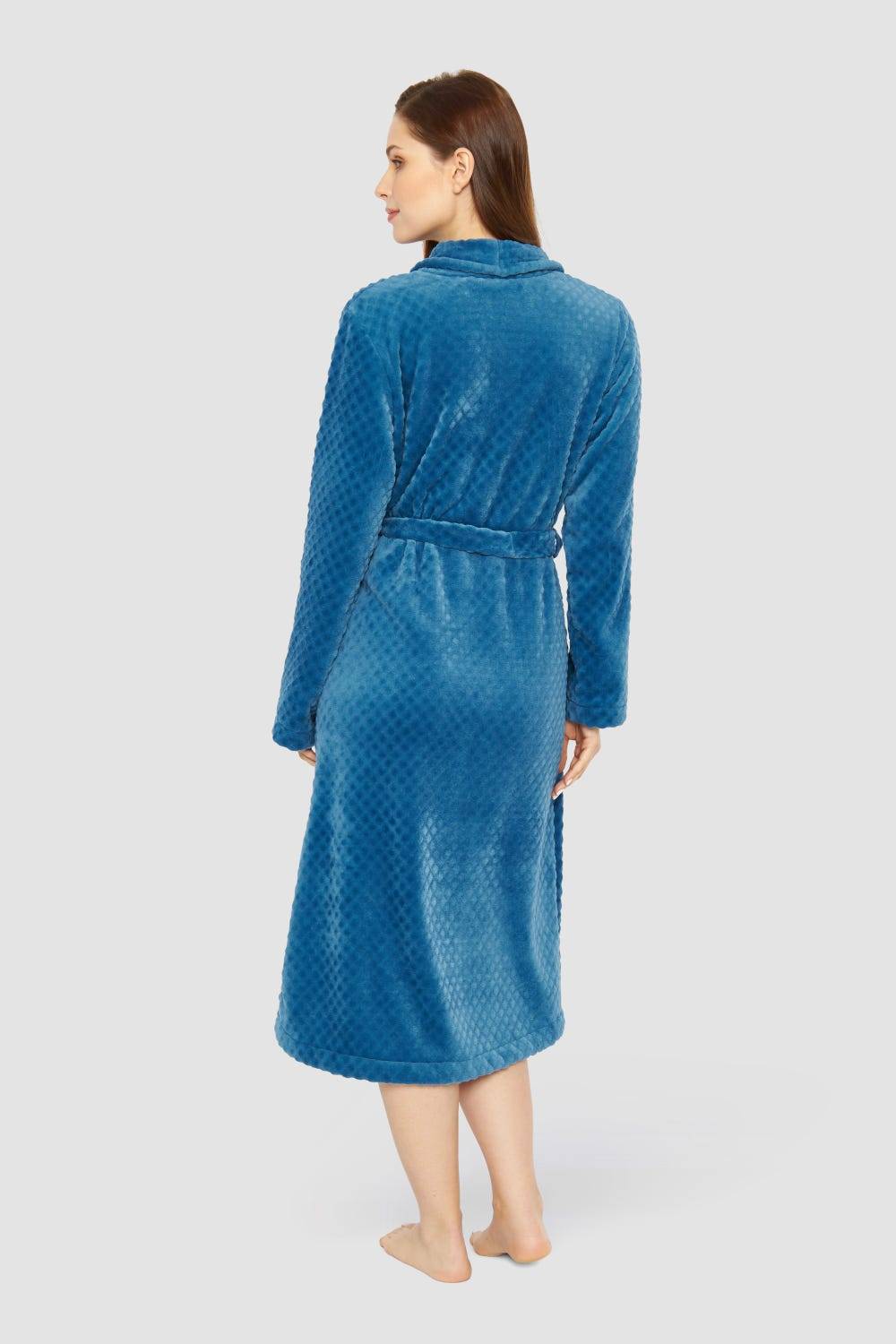 Rösch Wickelmantel mit Prägestruktur 100% Polyester Fabrikladen