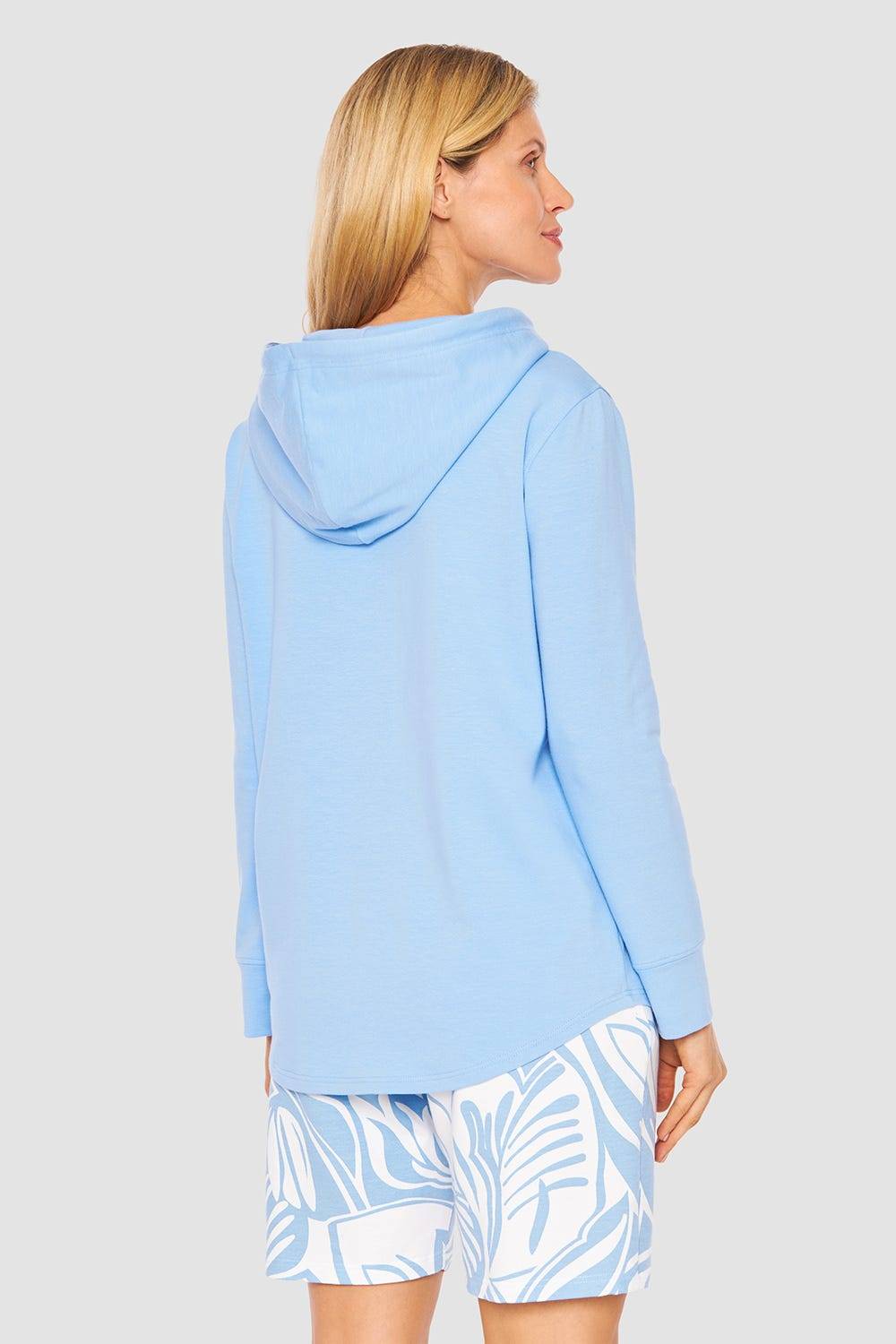Rösch Jacke mit Kapuze und Reißverschluss Sweat Taschen Baumwolle/Elasthan Online