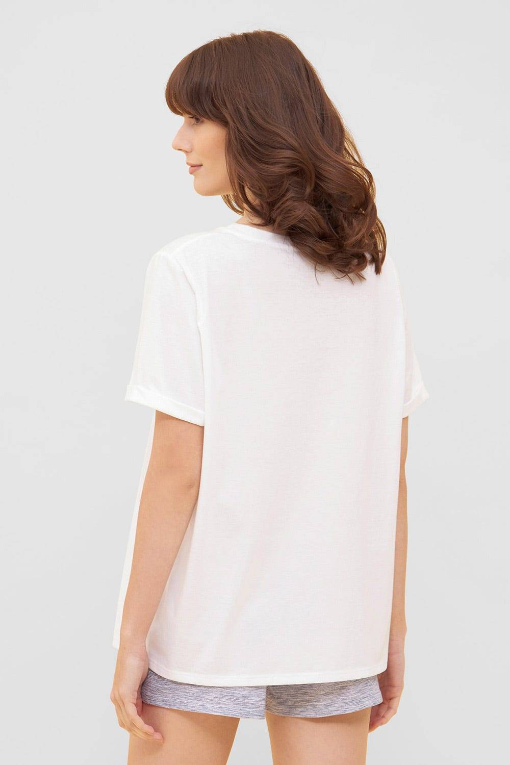 Rösch T-Shirt mit Schriftzug &quot;love &amp; save the sea&quot; Mix &amp; Match 100% Bio-Baumwolle Cyber Monday