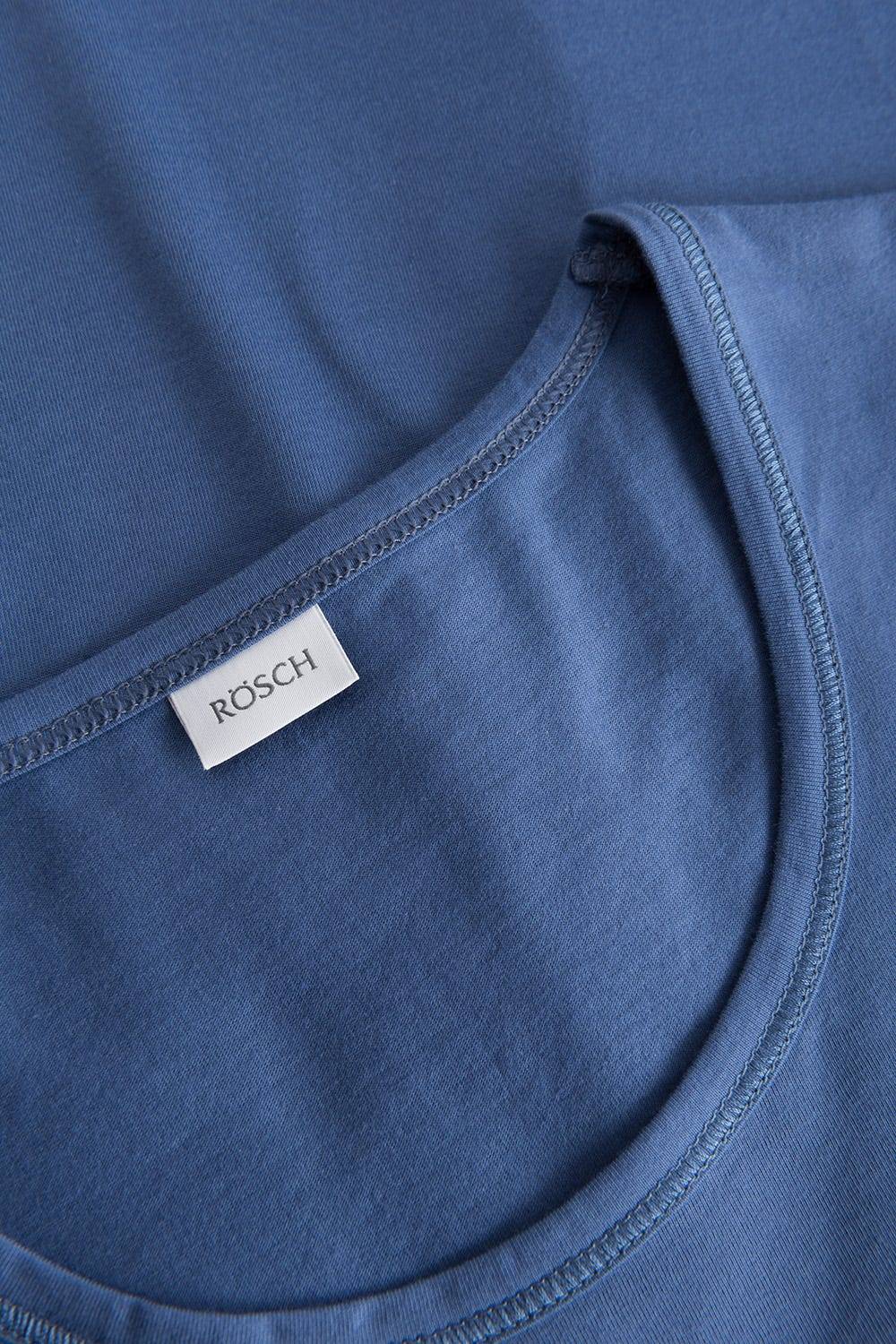 Rösch Pyjama mit verspieltem Hunde-Druck 7/8-Hose Blau Ziernähte 100% Baumwolle Speichern exportieren