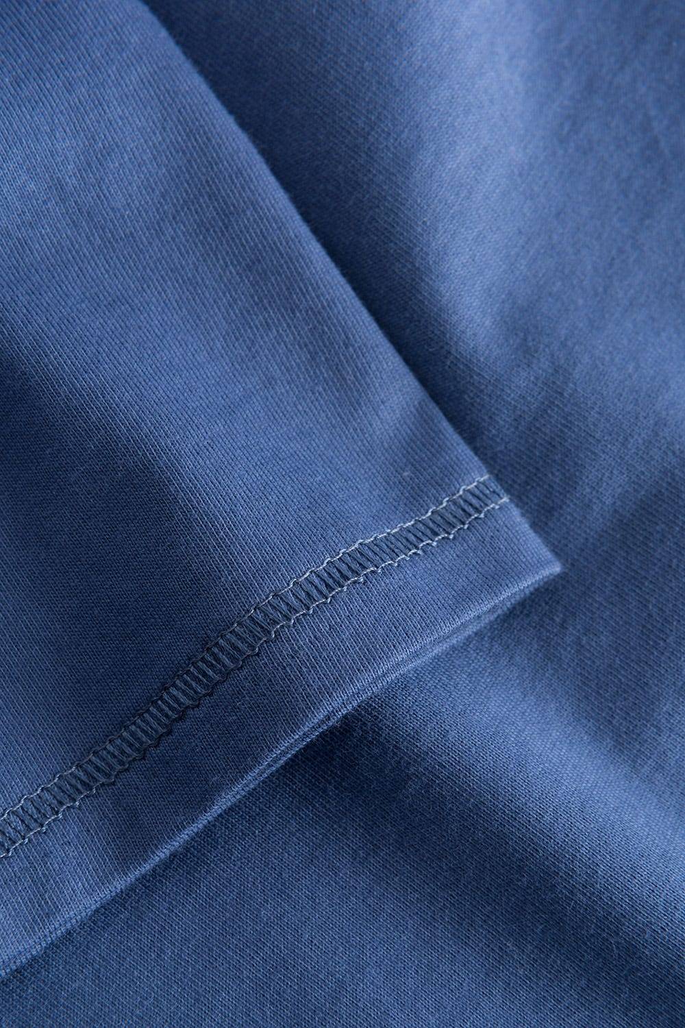 Rösch Pyjama mit verspieltem Hunde-Druck 7/8-Hose Blau Ziernähte 100% Baumwolle Speichern exportieren
