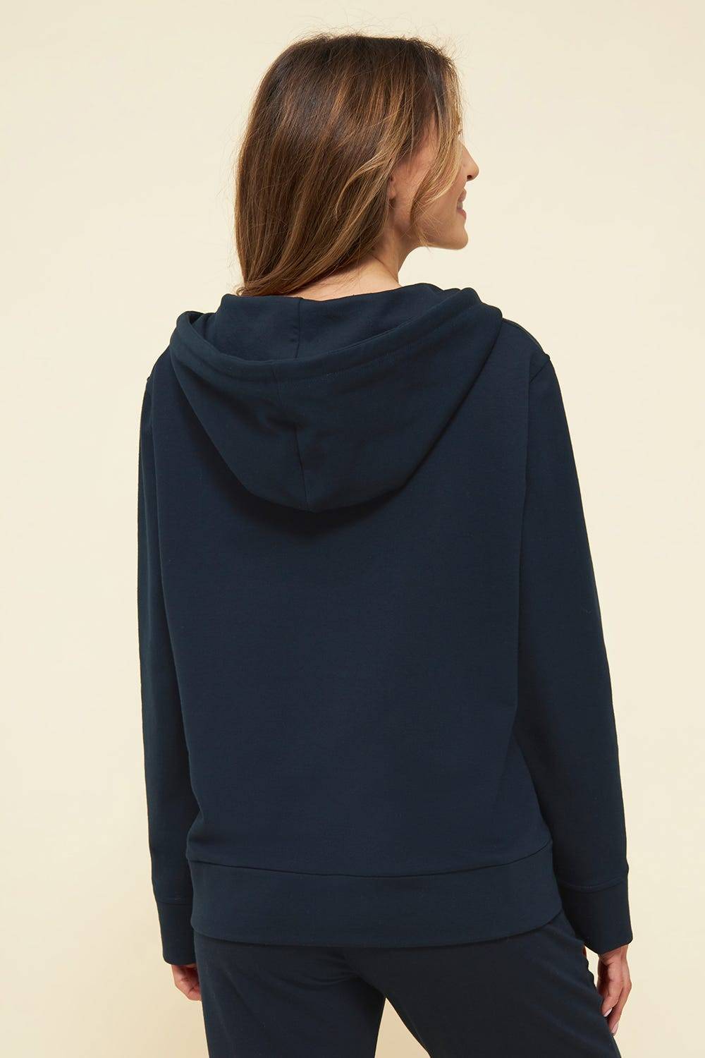 Rösch Basic Sweatjacke in Uni Kapuze Hoodie einfarbig Bio-Baumwolle/Elasthan thx Kostenloser Versand