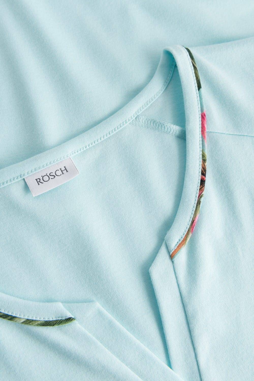 Rösch Pyjama mit tropischem Druck 7/8-Hose Raglan Baumwolle/Modal Rabatt