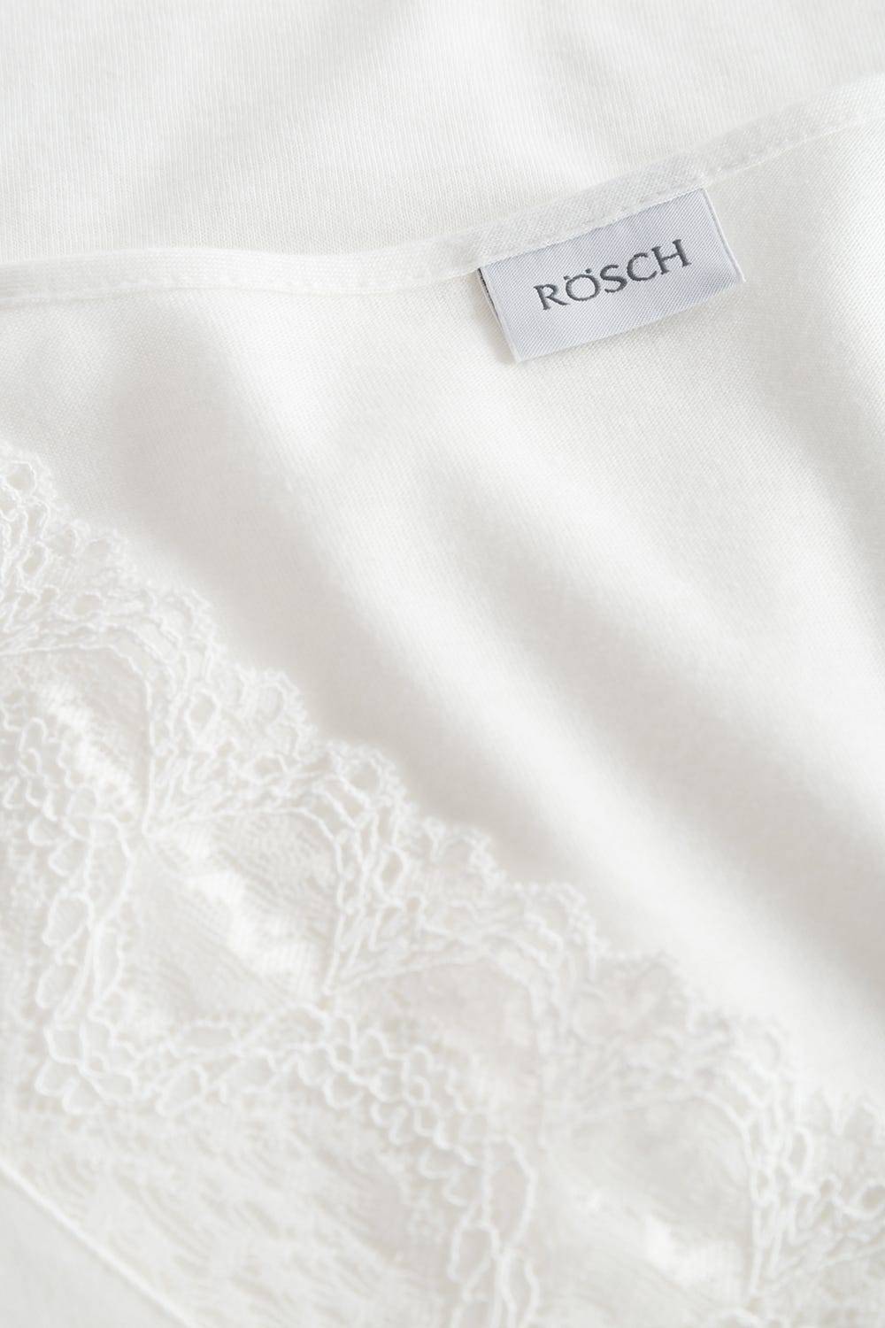Rösch Nachthemd mit eleganten Spitzen-Details einfarbig romantisch verspielt Baumwolle/Modal Tägliche Deals