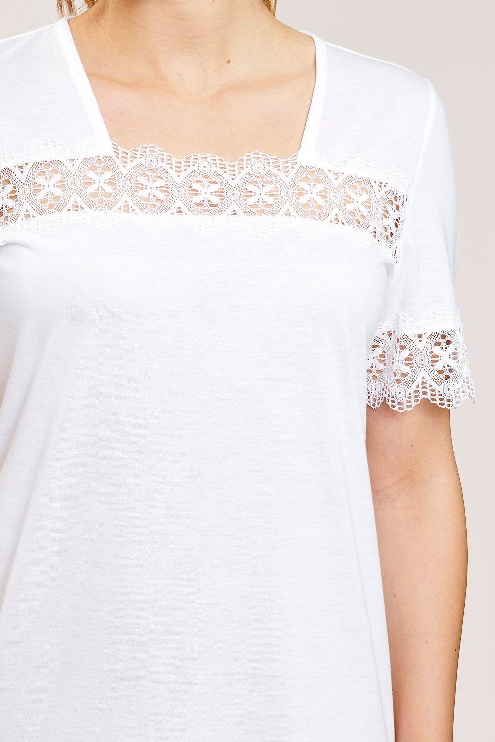 Rösch Bigshirt mit Spitzendetails Romantic Line 1884133 Sonderangebote