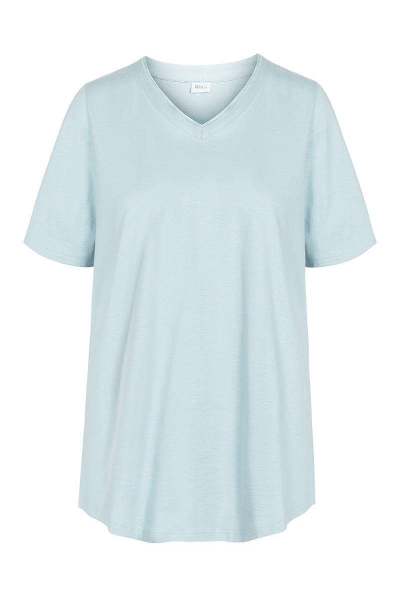 Rösch Basic T-Shirt mit Zierstichen Pyjamashirt Mix &amp; Match 1884801 Riesige Ersparnisse
