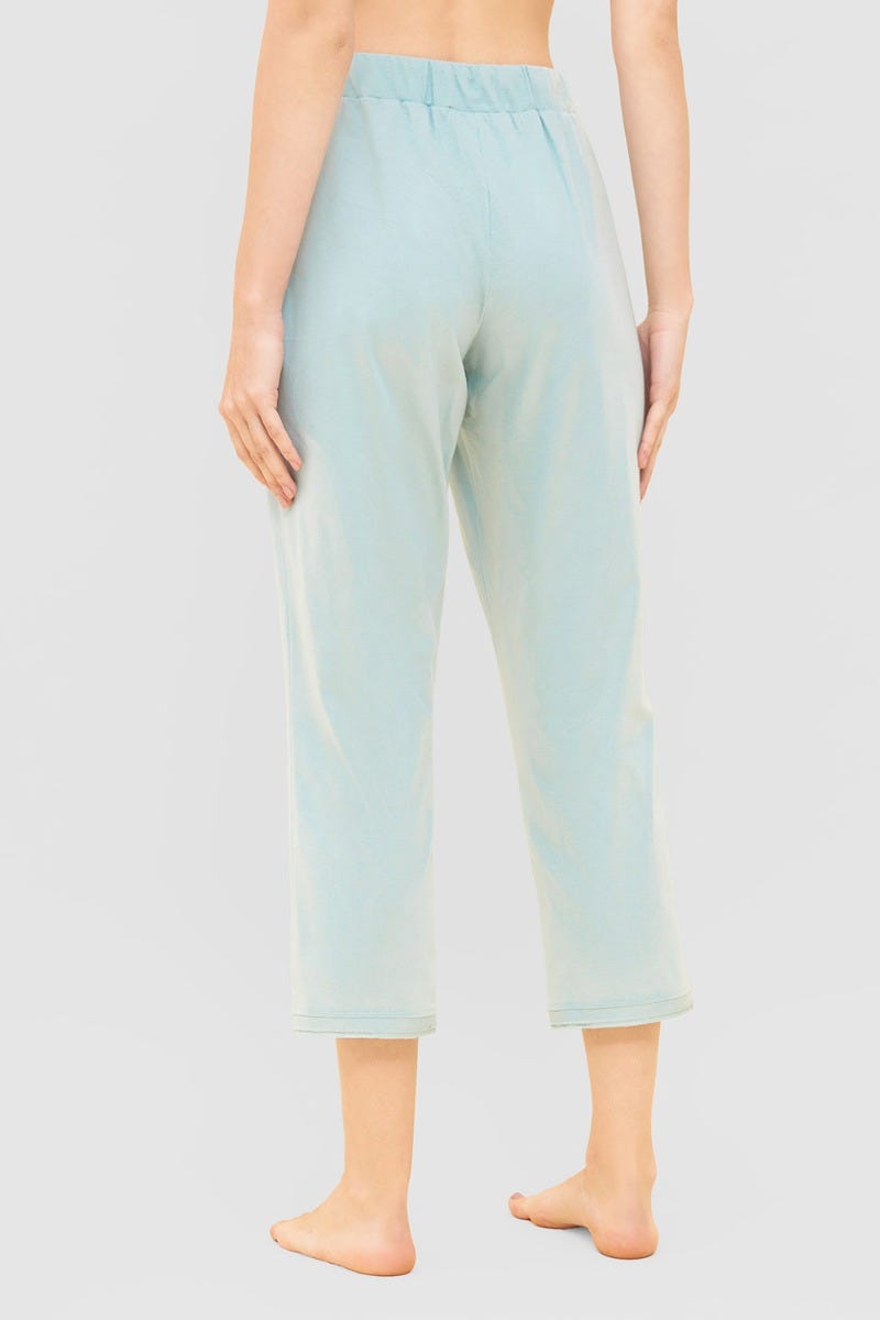 Rösch Basic 7/8-Pyjamahose mit Zierstichen Mix &amp; Match 1884803 Super Sparpreis