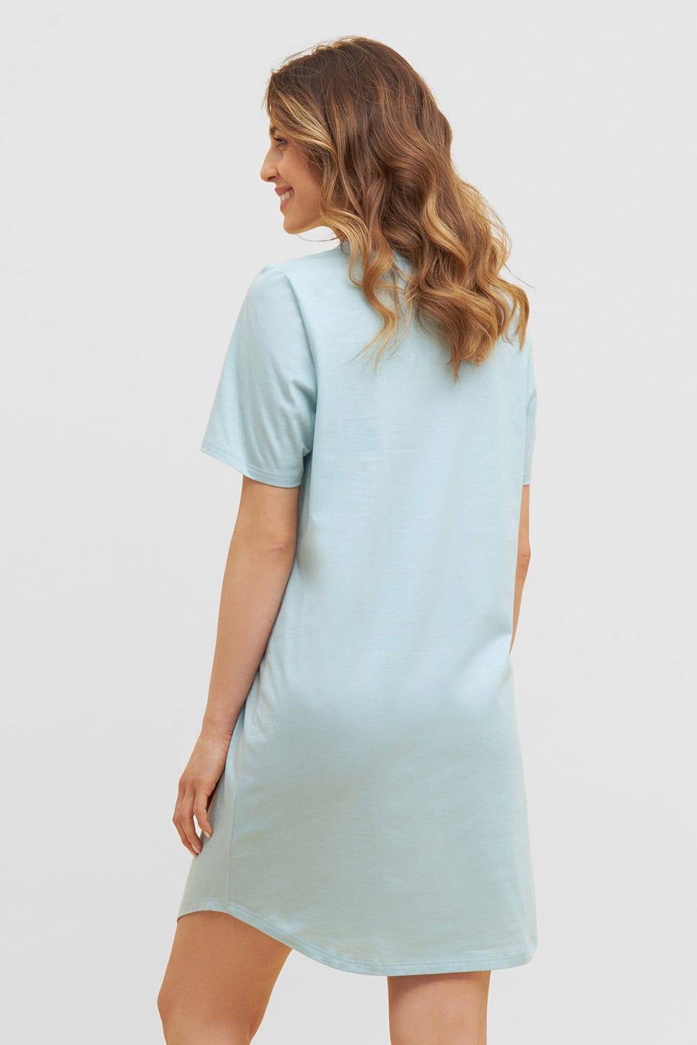 Rösch Basic Bigshirt Kurzarm mit Zierstichen 1884805 Begrenzte Freigabe