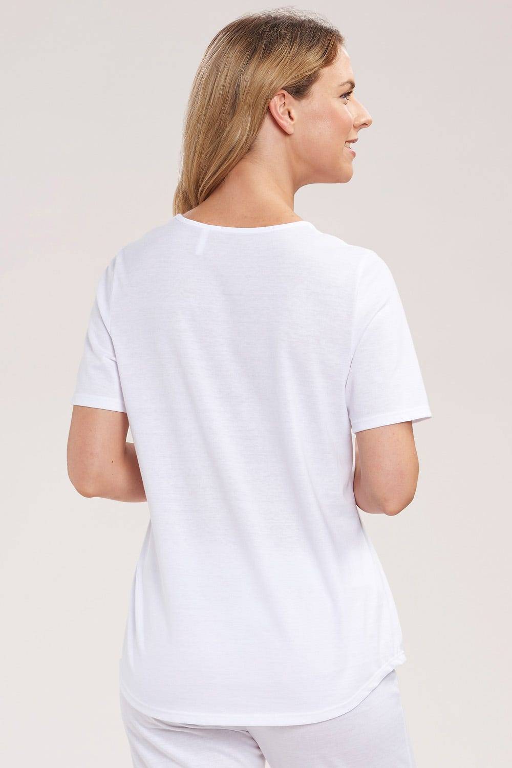 Rösch T-Shirt mit dezenter Spitzenborte Letzter Tag
