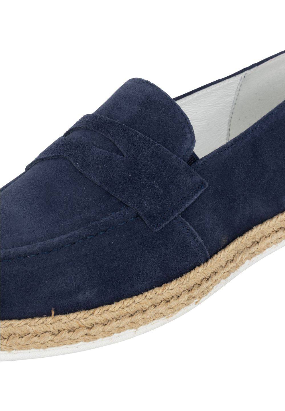 Schmuddelwedda DreiMaster Maritim Penny Loafer aus Veloursleder Online Outlet
