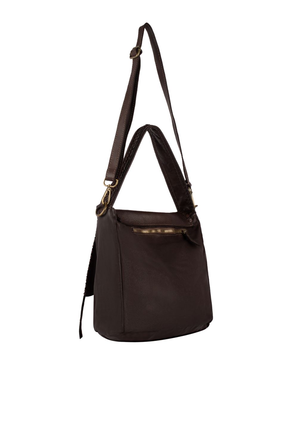 Schmuddelwedda DreiMaster Vintage Schultertasche Nur noch ein Tag übrig
