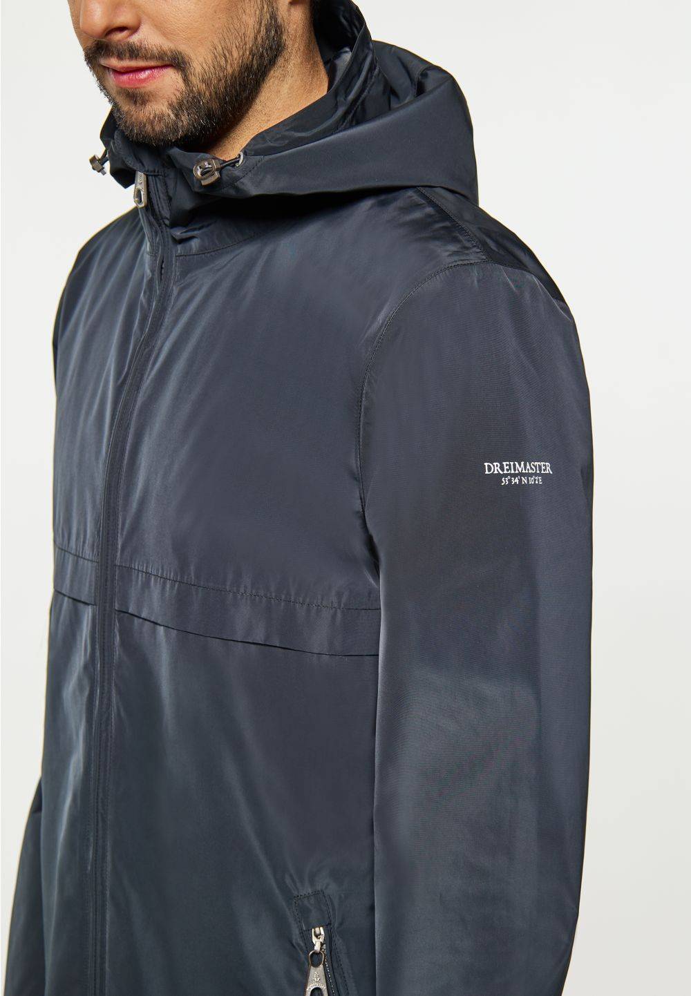 Schmuddelwedda DreiMaster Maritim Regenjacke aus recycelten Materialien Versandkostenfrei