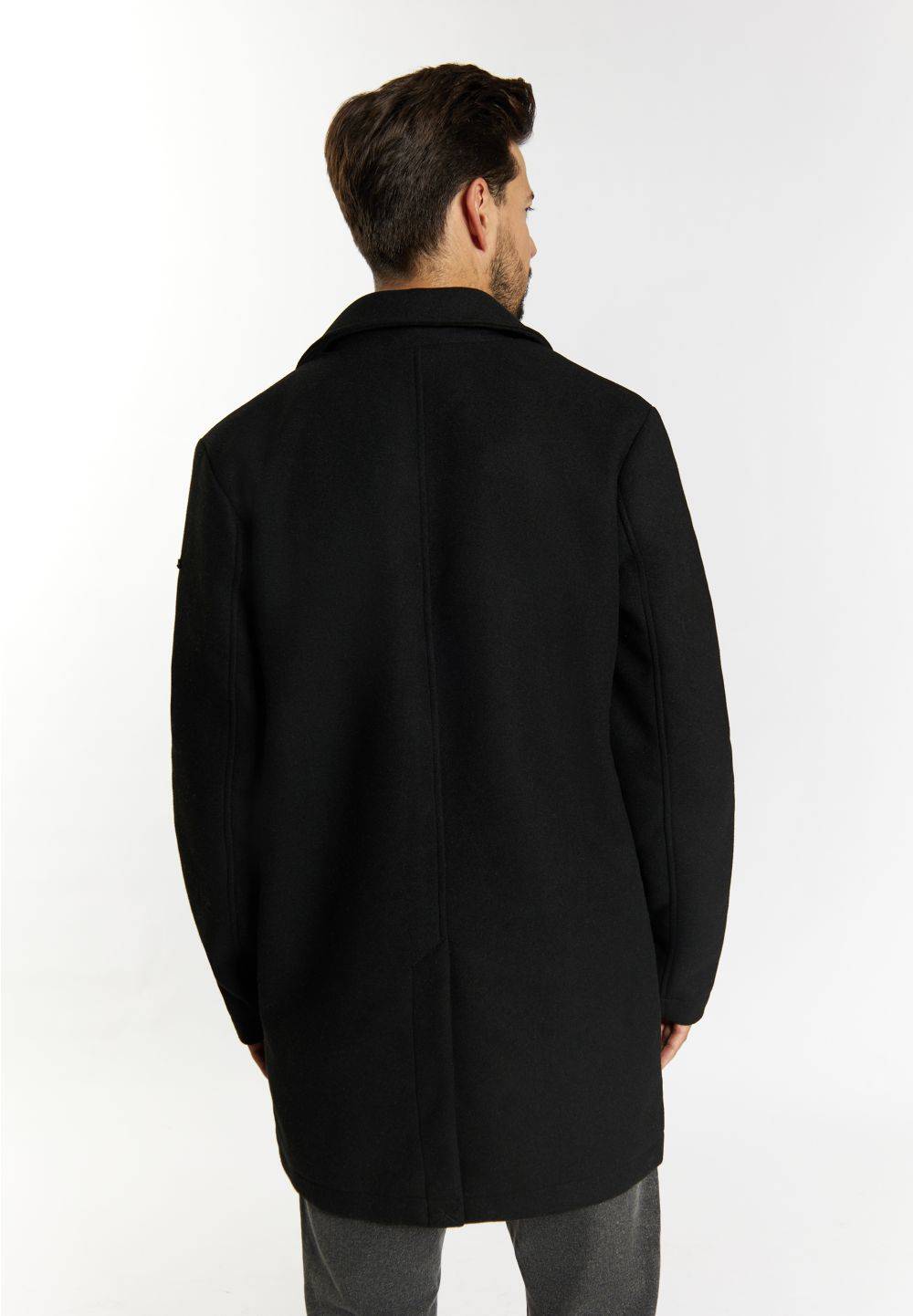 Schmuddelwedda DreiMaster Vintage Kurzmantel aus Wollgemisch Kostenloser Versand international