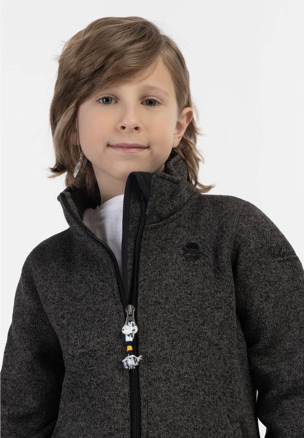Schmuddelwedda Schmuddelwedda Strickfleecejacke für Kinder Sonderangebot