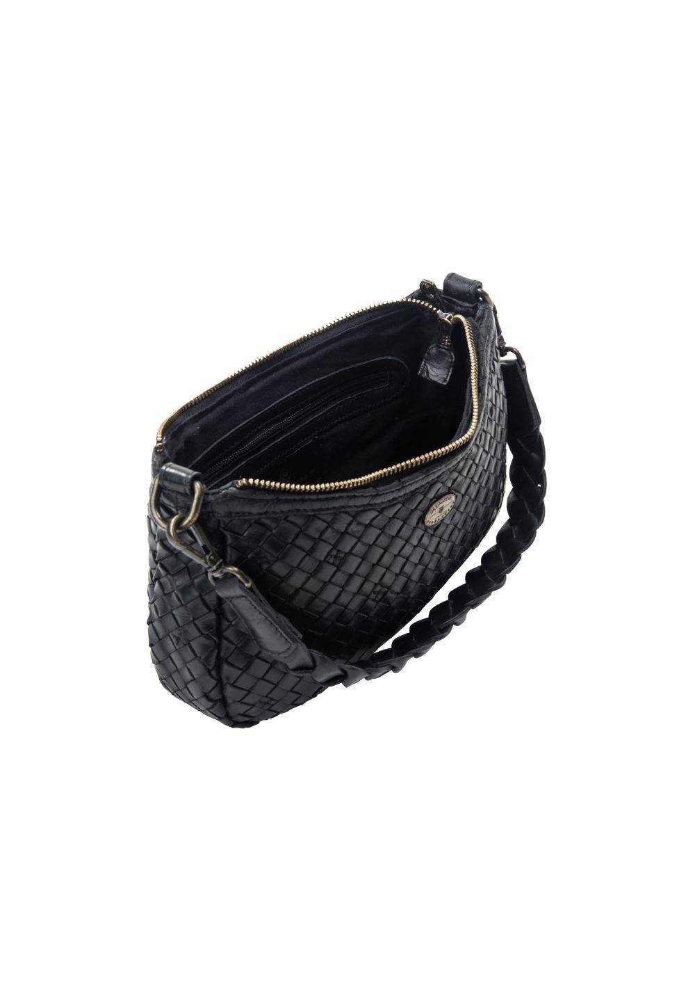 Schmuddelwedda DreiMaster Vintage Handtasche aus Leder Bis zu 65% Rabatt