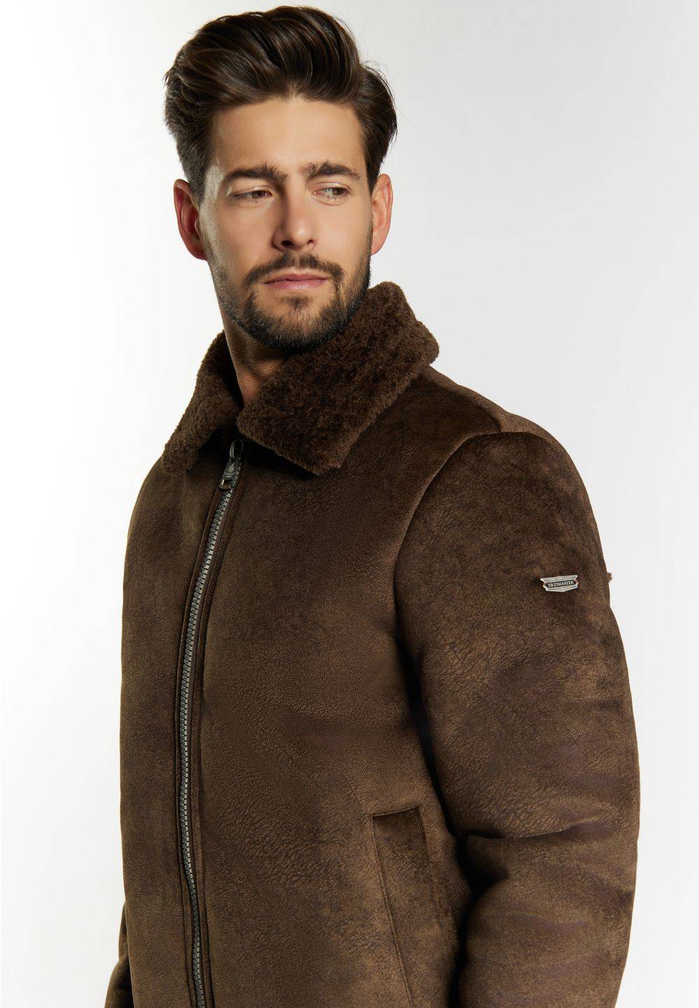 Schmuddelwedda DreiMaster Vintage Übergangsjacke aus Fellimitat Fabrik Onlineshop