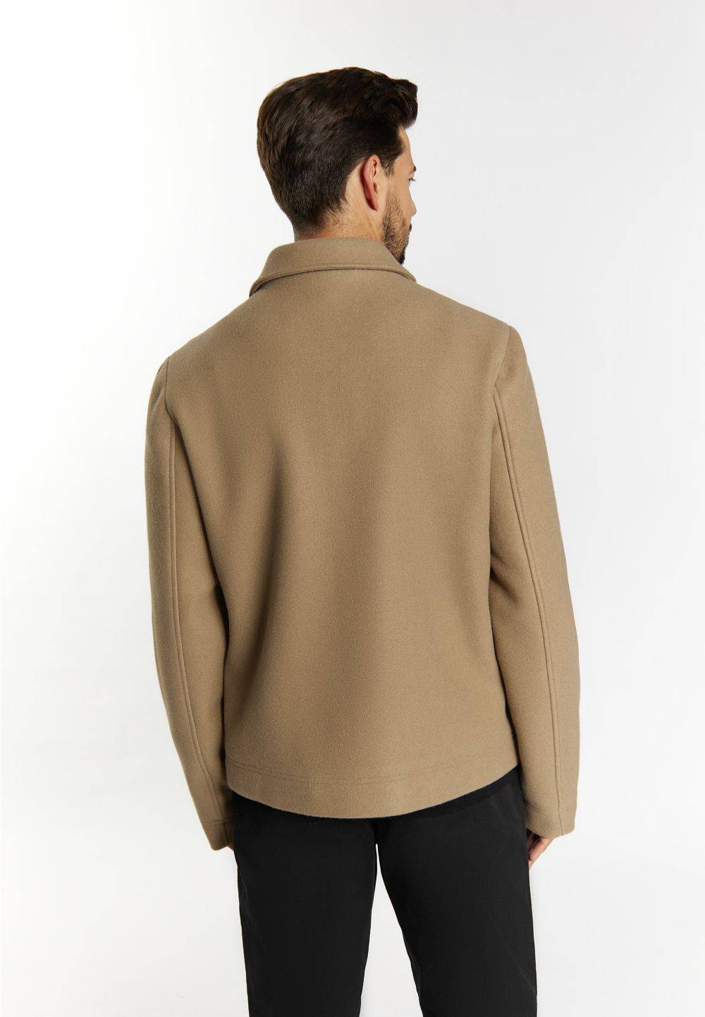 Schmuddelwedda DreiMaster Klassik Übergangsjacke in Wolloptik Günstig kaufen