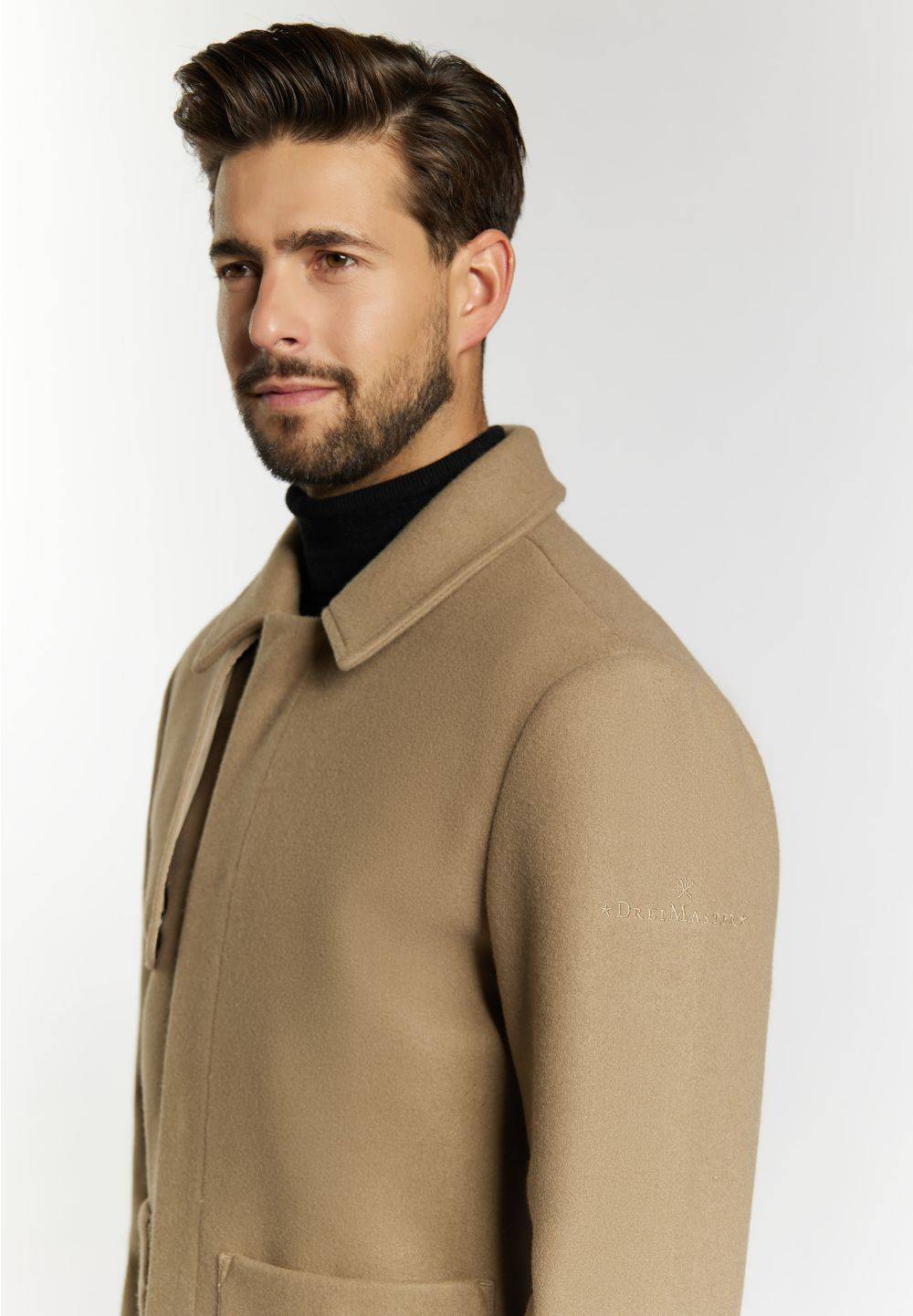Schmuddelwedda DreiMaster Klassik Übergangsjacke in Wolloptik Günstig kaufen