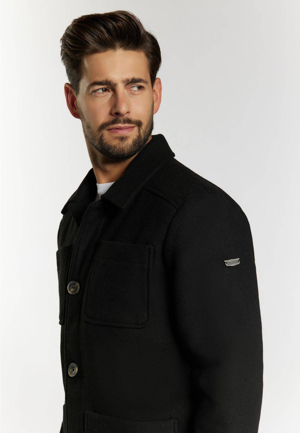 Schmuddelwedda DreiMaster Vintage Übergangsjacke aus Wollgemisch Flash Sale