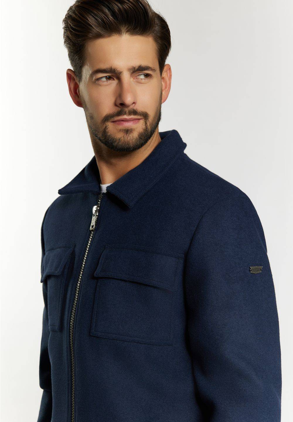Schmuddelwedda DreiMaster Vintage Übergangsjacke aus Wollgemisch Begrenztes Angebot