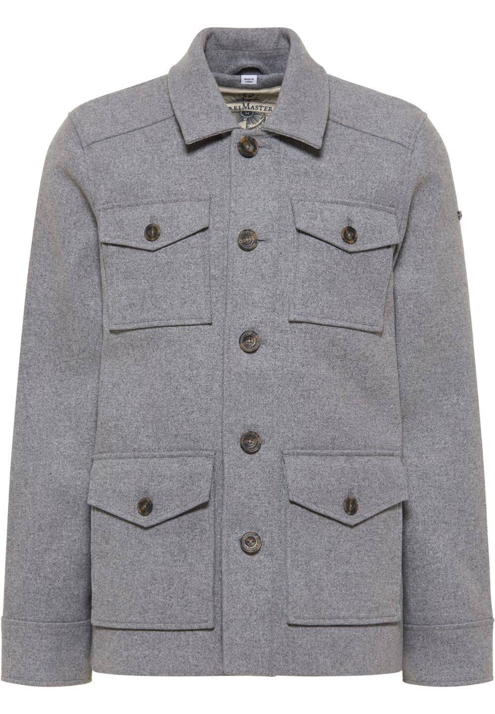 Schmuddelwedda DreiMaster Vintage Übergangsjacke aus Wollgemisch Kostenloser Versand