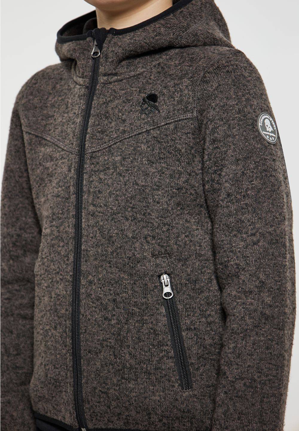 Schmuddelwedda Schmuddelwedda Strickfleeceblouson Kostenloser Versand