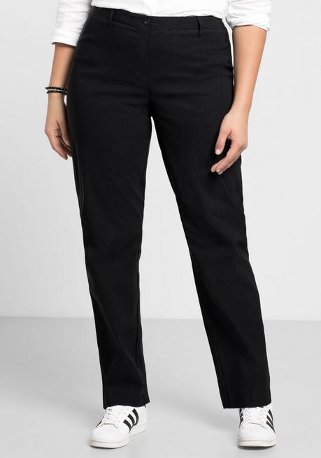 sheego Bengalinhose in gerader Form - schwarz sheego Letzte 3 Tage
