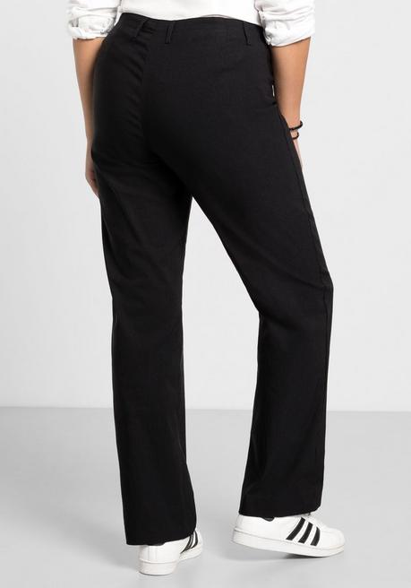 sheego Bengalinhose in gerader Form - schwarz sheego Letzte 3 Tage