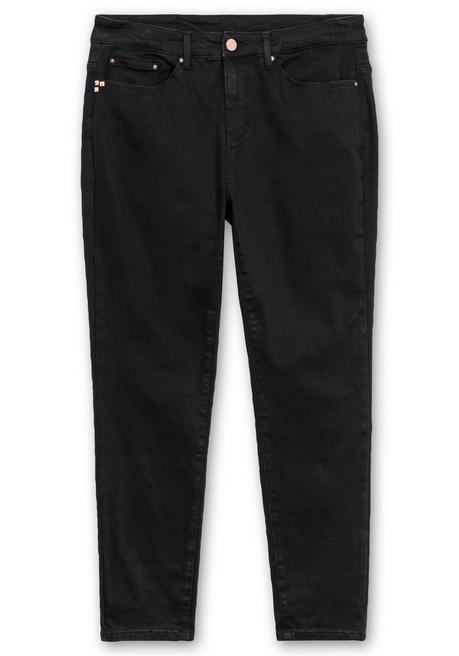 sheego Skinny Stretch-Jeans mit Bodyforming-Effekt - black Denim sheego JETZT KAUFEN