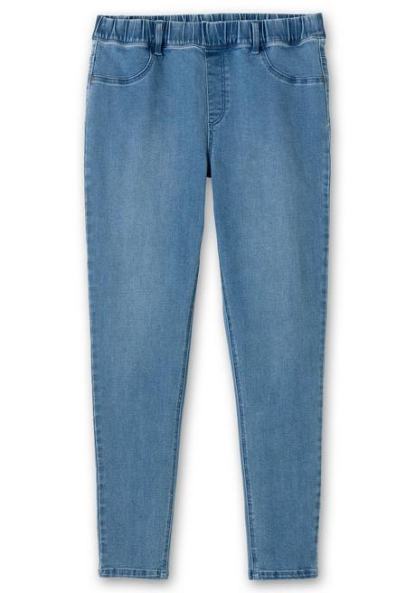sheego Jeggings in Power-Stretch-Qualität, mit Schlupfbund - blue Denim sheego Bis zu 60% Rabatt