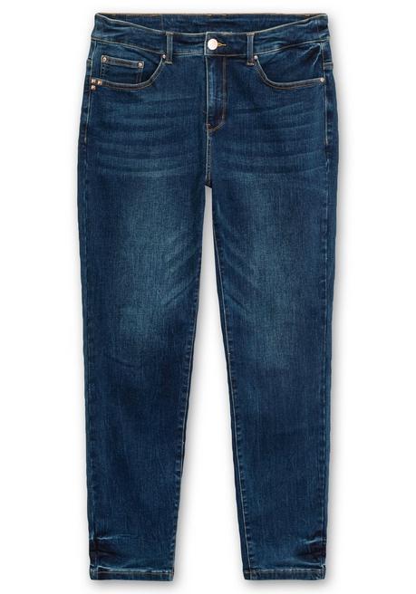 sheego Skinny Stretch-Jeans mit Bodyforming-Effekt - dark blue Denim sheego Bis zu 65% Rabatt