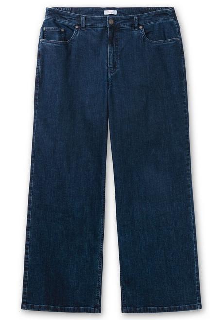 sheego Weite High-Waist-Jeans im Curvy-Schnitt ELLA - dark blue Denim sheego 2025