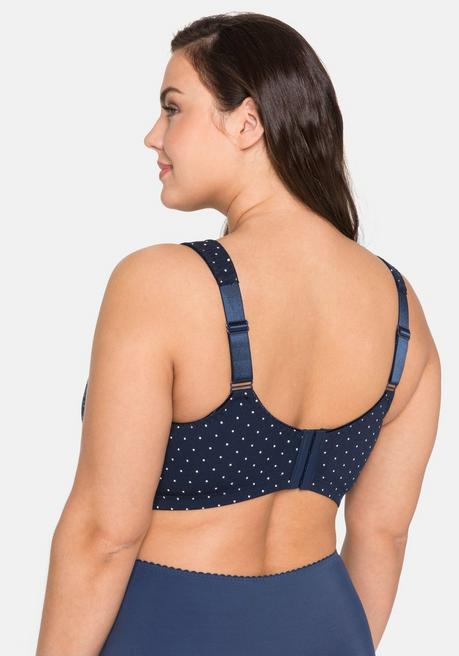 sheego Doppelpack Entlastungs-BHs ohne Bügel - marine sheego Black Friday