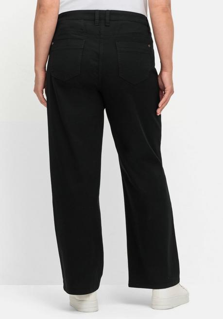 sheego Weite Hose im Curvy-Schnitt ELLA - schwarz sheego Neueste Mode