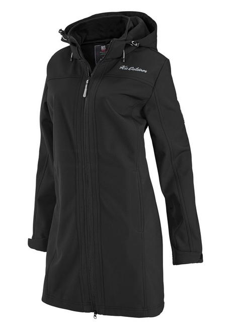 H.I.S EM Softshellparka - schwarz sheego Super Sparpreis