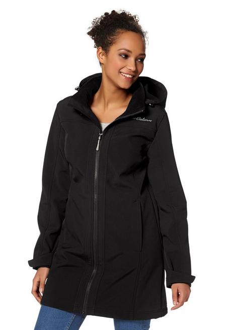 H.I.S EM Softshellparka - schwarz sheego Super Sparpreis