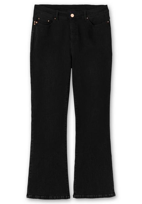 sheego Bootcut Stretch-Jeans mit Bodyforming-Effekt - black Denim sheego Letzte 3 Tage