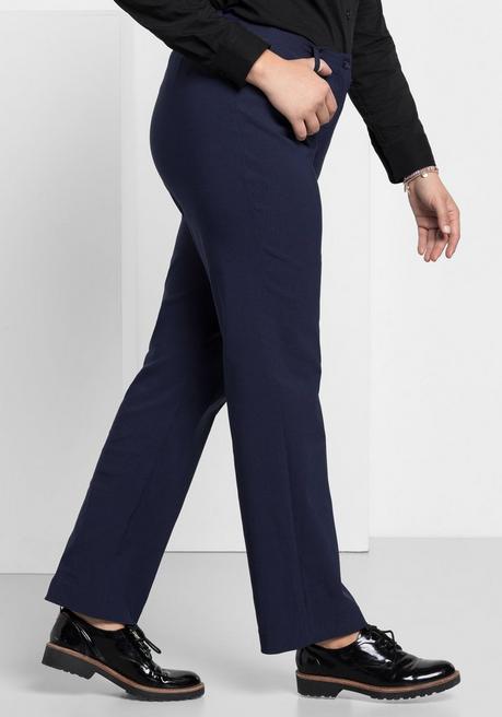 sheego Bengalinhose in gerader Form - marine sheego Letzte 2 Tage